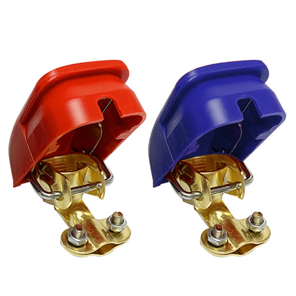 

2PCS 12V Car Cables Connectors Accessories Connection Positive Negative Auto Battery Clamps Connector For Auto Battery Charger