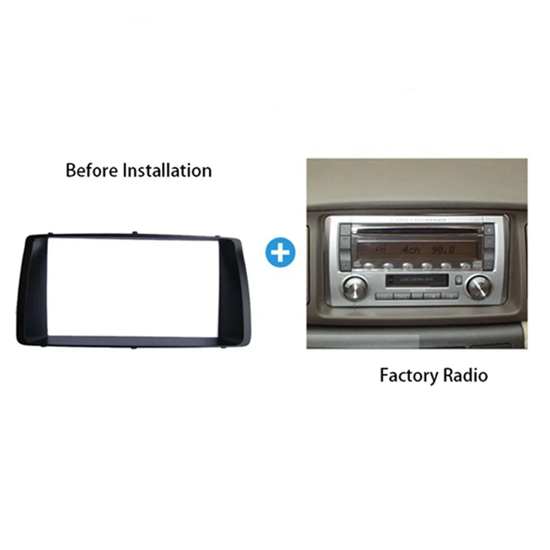 Автомобильный радиоприемник для DVD-стерео-рамки 2001-2006 адаптер монтажной панели