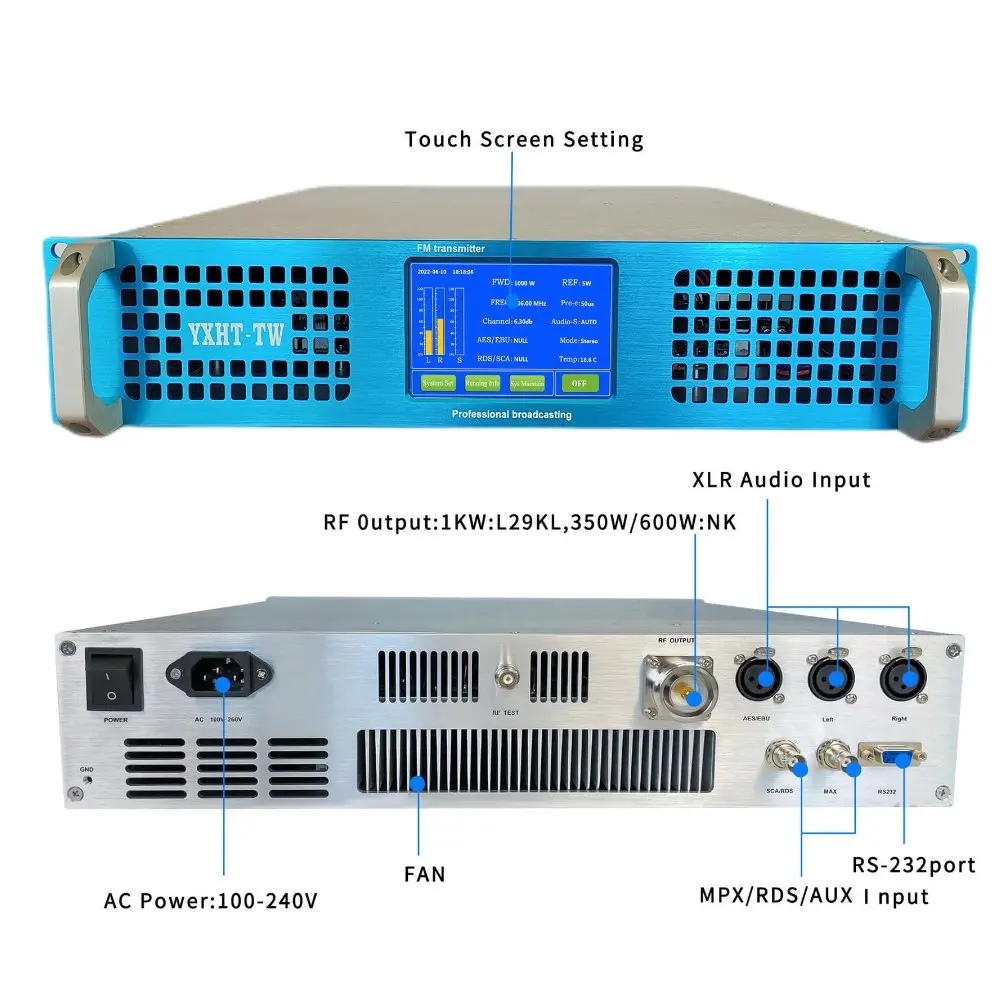 YXHT-TW 1 кВт FM-передатчик