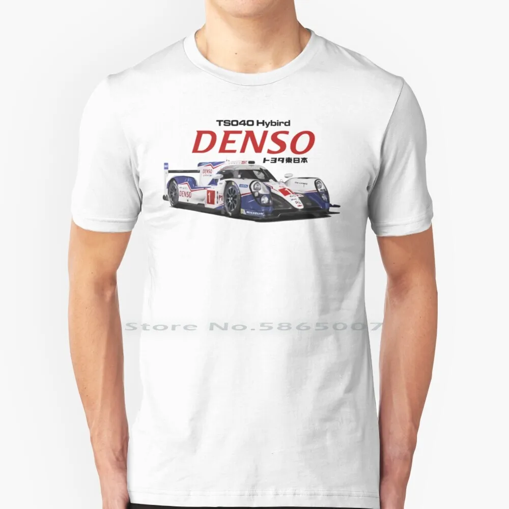 

Футболка Ts040 Hybird Lmp Racer из хлопка 6XL гибридная Гоночная машина Wec Motorsport R18 Ts050 Gazoo Racing Ts040 Lmp1