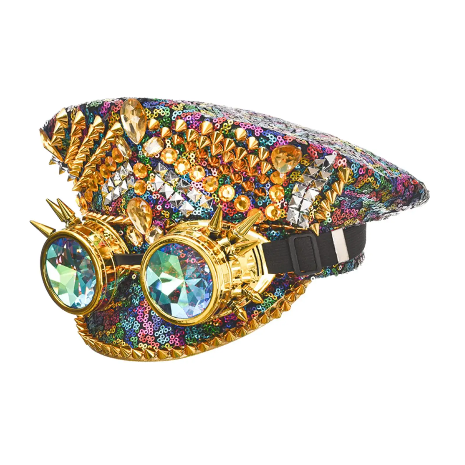 Готическая шляпа в стиле панк