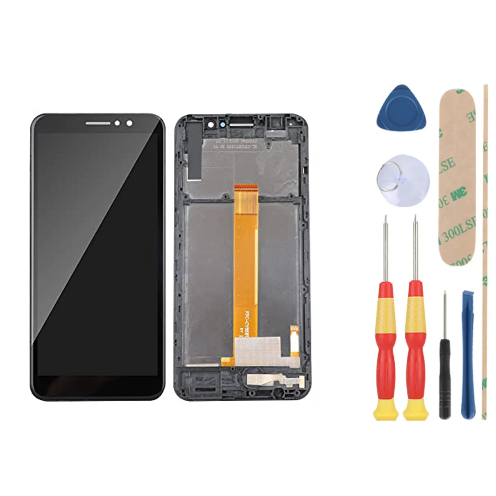 

Для Cubot J5/5,5 "FHD + ЖК-дисплей + сенсорный экран + с рамкой