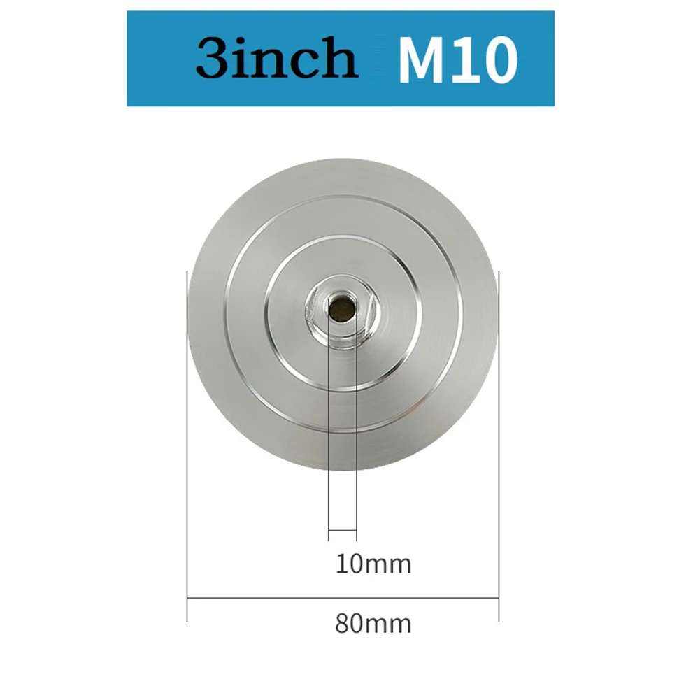 

For All 80/100mm Sander/polishing Machines Polishing Pad Abrasives Aluminum Base Diamond M14 M10 M16 5/8-11 1pcs