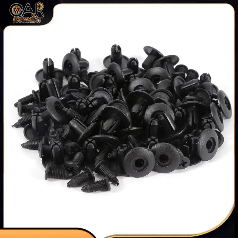 

/lot POM Push Type Auto Fastener Rivets fit for 8mm Hole Car Clips Fender Bumper Shield Retainer glassess Car-Styling