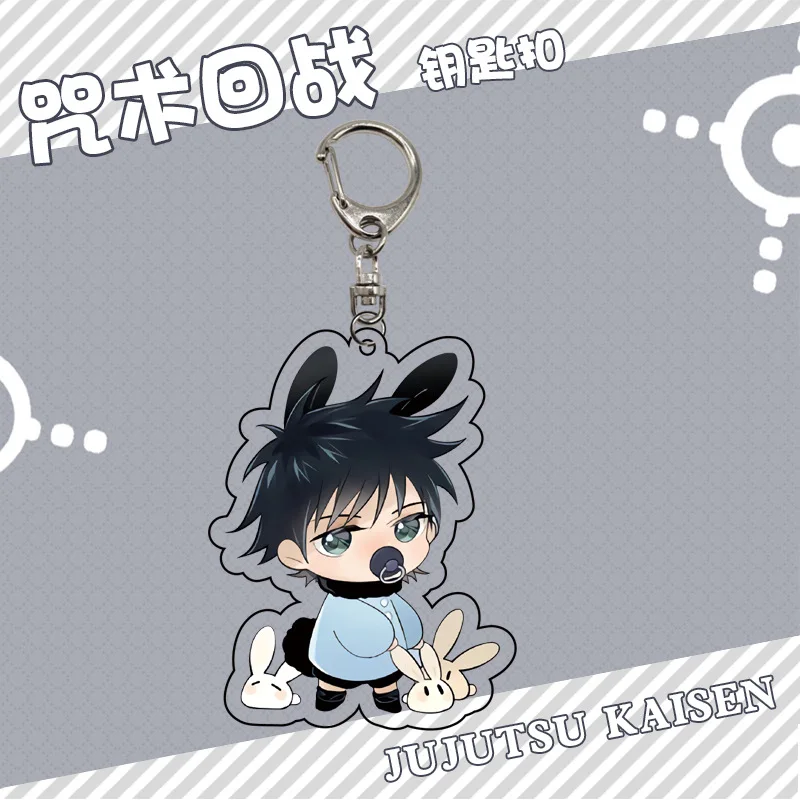 Юютсу кайсен брелок Аниме персонаж акриловая подвеска Itadori Yuji Gojo Satoru Megumi Брелки