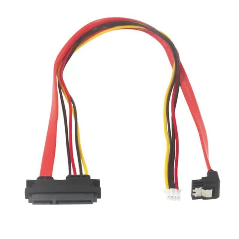 SATA 7+15PIN to SATA+4PIN кабель 40 см