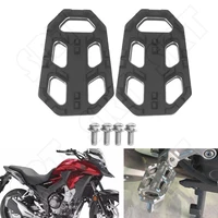 for honda cb500x cb500f cbr500r cb400x cb400f 2019 2022 motorcycle front foot pegs pedal extension pad foot rest enlarged plate