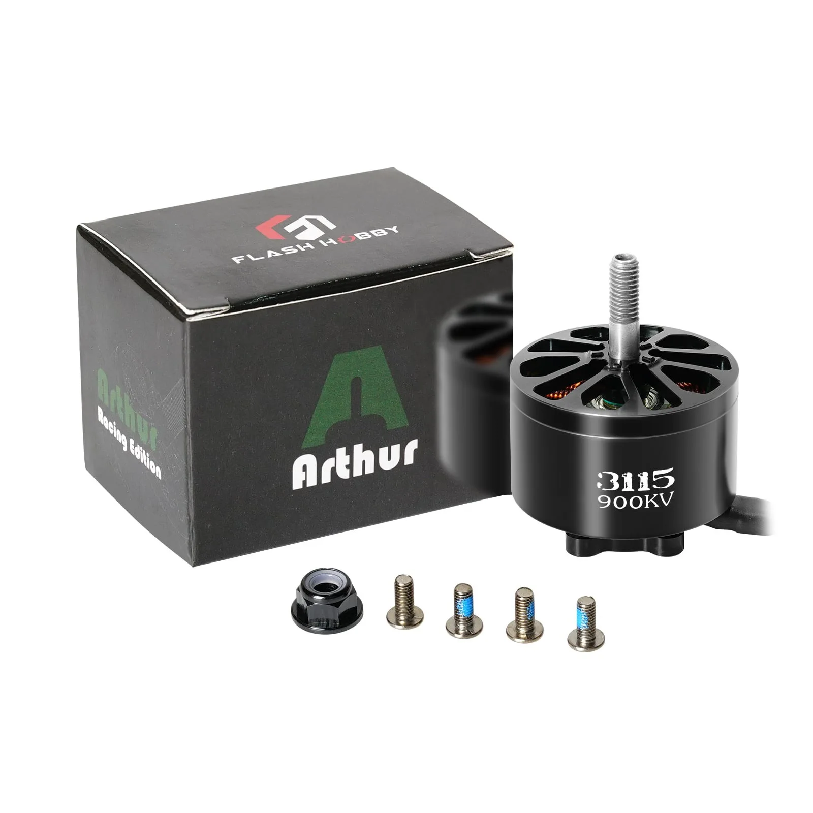 Flash хобби A3115 3115 900KV Бесщеточный двигатель 6S LIPO для FPV Freestyle 9-дюймовый 10-дюймовый