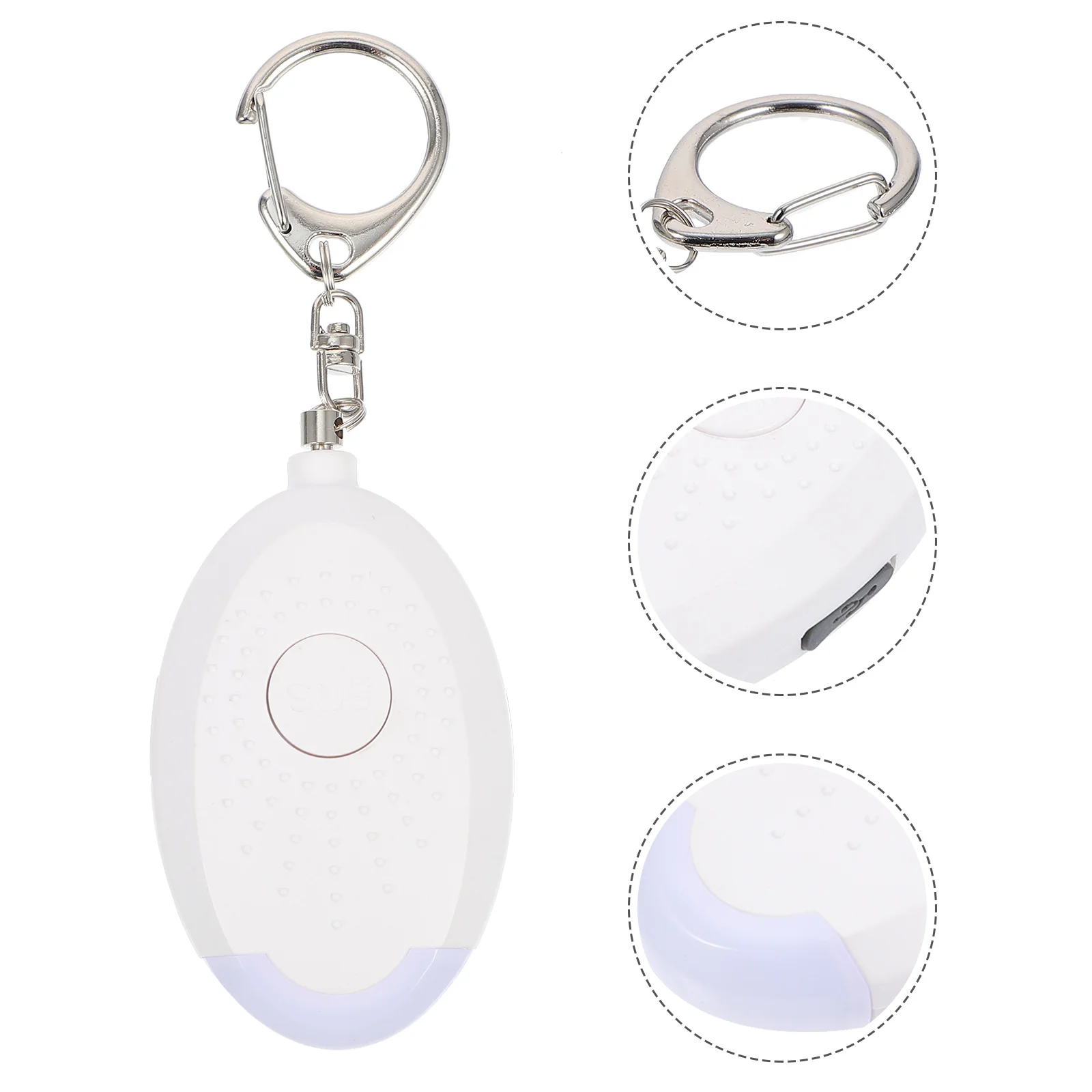

Personal Alarm Key Chains Women Safety Emergency Protection Plastic Miss Sound Kids