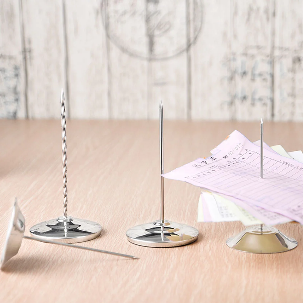 

Товары для магазина в приемнике, держатель для чеков в ресторане, настольный держатель для купюр, офисных билетов, стабилизатор из нержавеющей стали