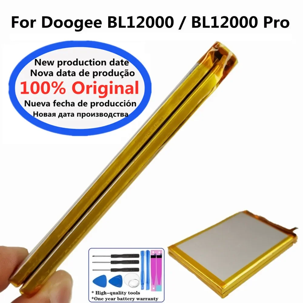 Новый оригинальный аккумулятор MTK6763T 12000 мАч для DOOGEE BL12000 Pro BL12000Pro аккумуляторы
