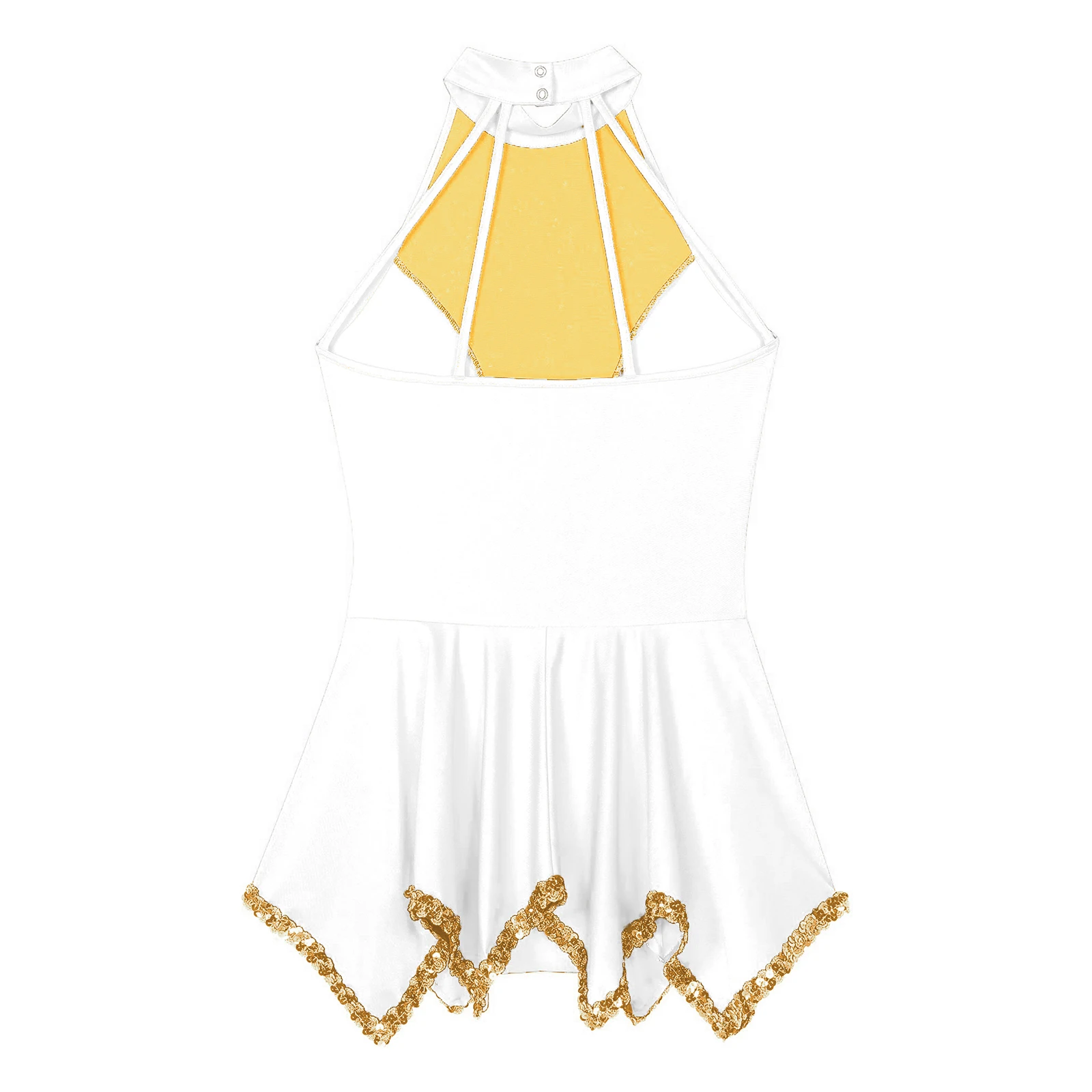 Женское балетное платье-пачка без рукавов с блестками