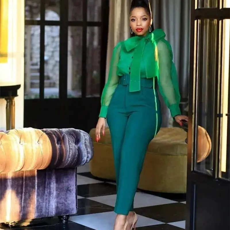 2024 однотонные повседневные женские брюки элегантные офисные с высокой талией