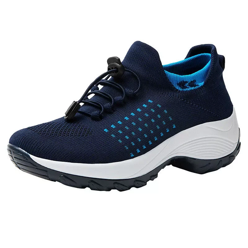 

NEW IN yards for women's shoes walked briskly shoes fly woven casual shoes