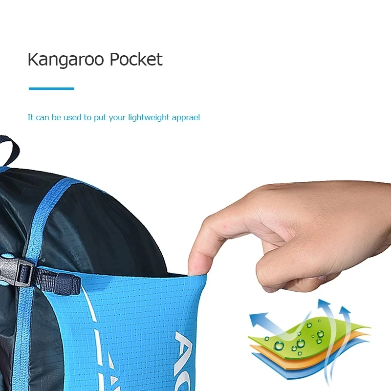 AONIJIE 10L Running Hydration Vest Backpack Men Women Outdoor Sports Bags Trail Marathon Jogging Hiking Backpack With Water Bag