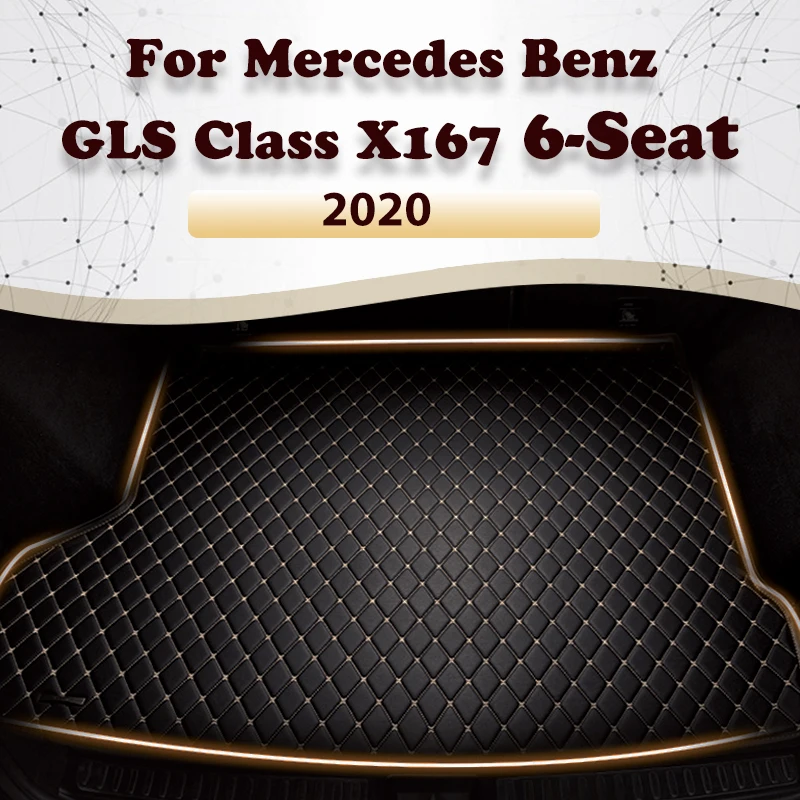 

Автомобильный коврик для багажника Mercedes Benz GLS Class X167 6-Seat 2020 2021 2022 пользовательские автомобильные аксессуары автомобильное украшение интерьера
