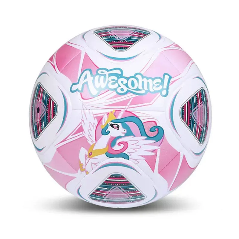 

My little pony cartoon primary and secondary school students special wear-resistant No. 4 No. 5 training football creative gift