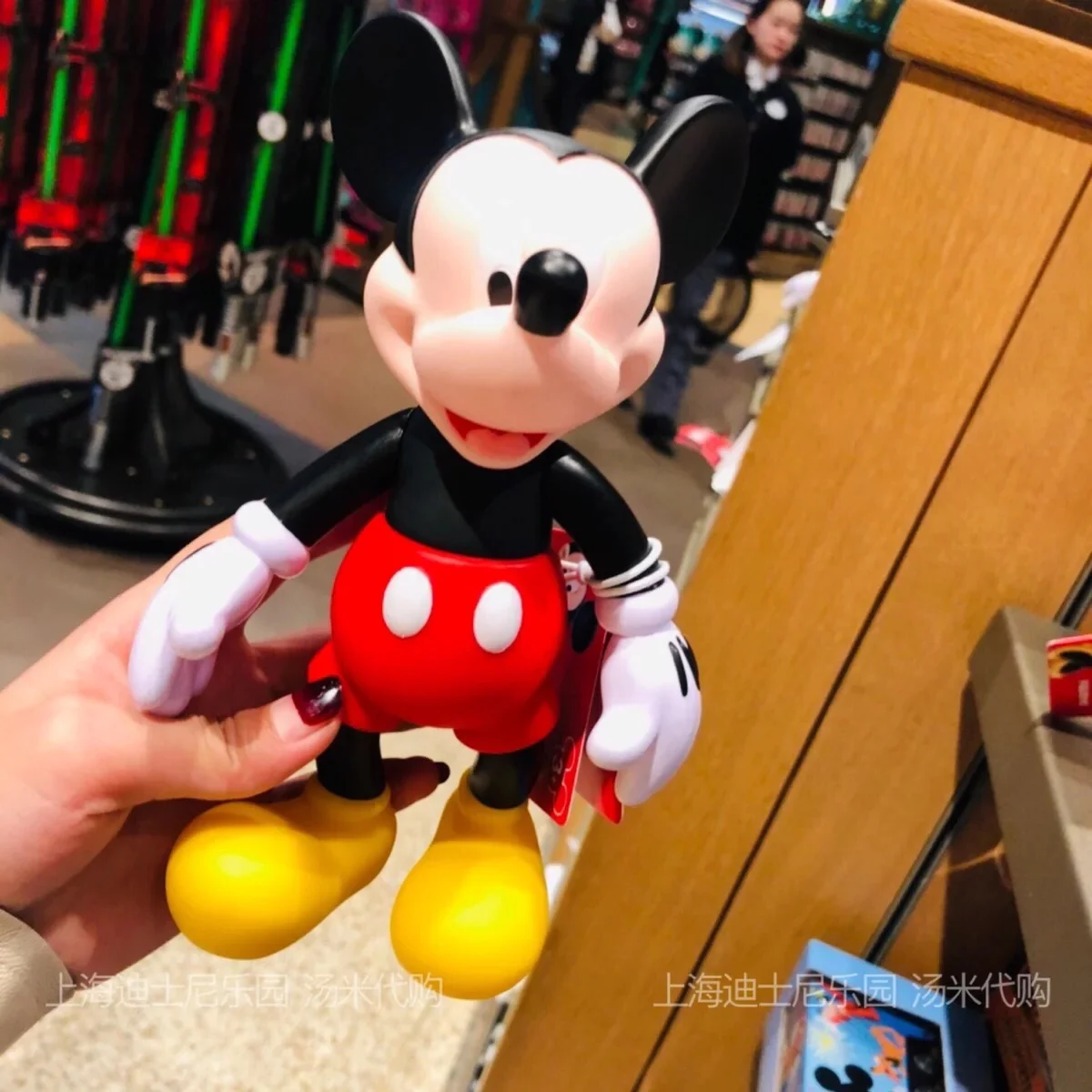 

Disney Stitch Figures Anime Mickey Minnie Chip 'n' Dale Model Movable Dolls Joint Movable Toys Children Gifts Action Figure Gift
