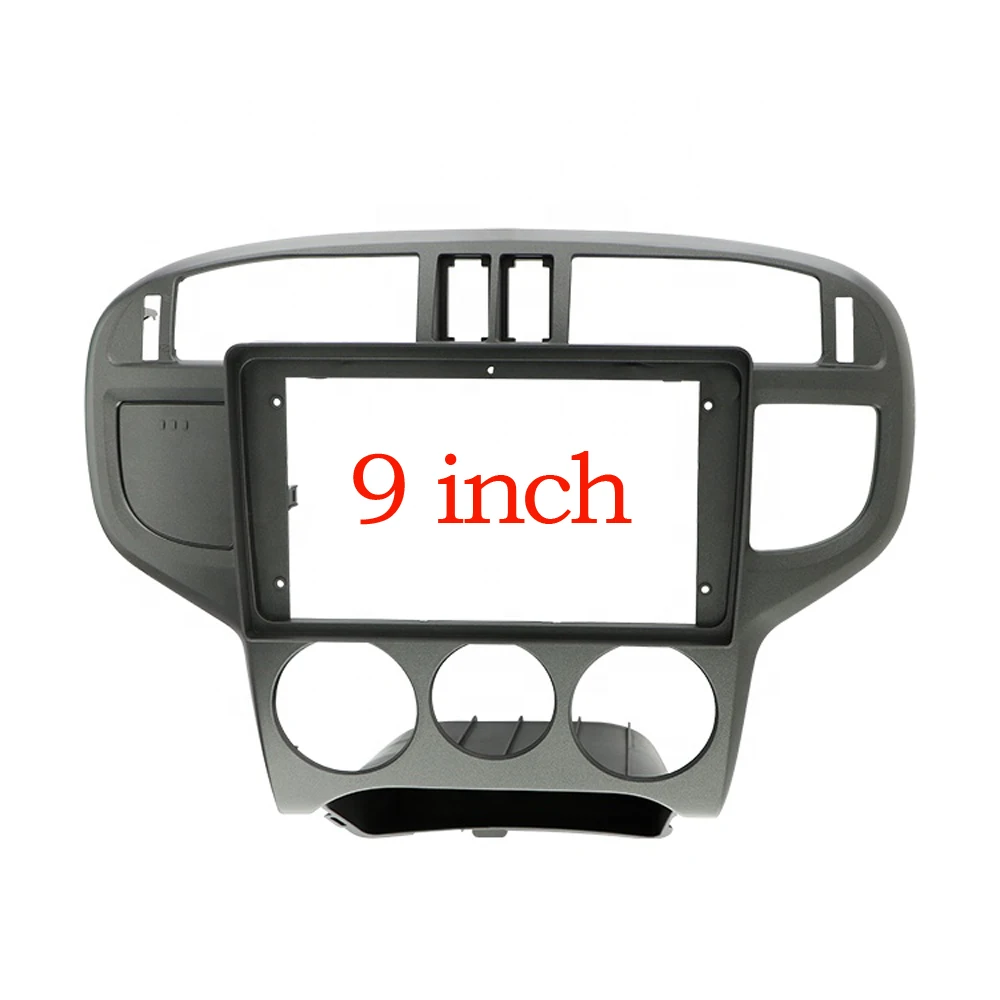 

9 inch Car Fascia Radio Panel for HYUNDAI MATRIX 2001-2010 (Left Wheel) Dash Kit Install Facia Console Bezel Plate Adapter Trim