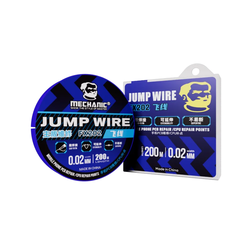 1 шт. механическая перемычка 0,005 мм/0,01 мм/0,02 мм, ультратонкая печатная плата, провод для ремонта материнской платы мобильного телефона, инструменты для пайки