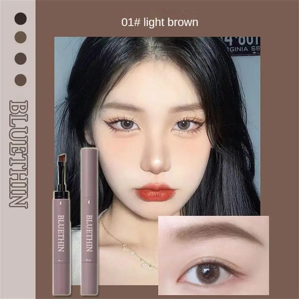 

4 Colors Eyebrow Pomade Brow Gel With Brush Creamy Natural Waterproof Long Lasting Highly Tint Eyebrow Shade Makeup Cosmetic