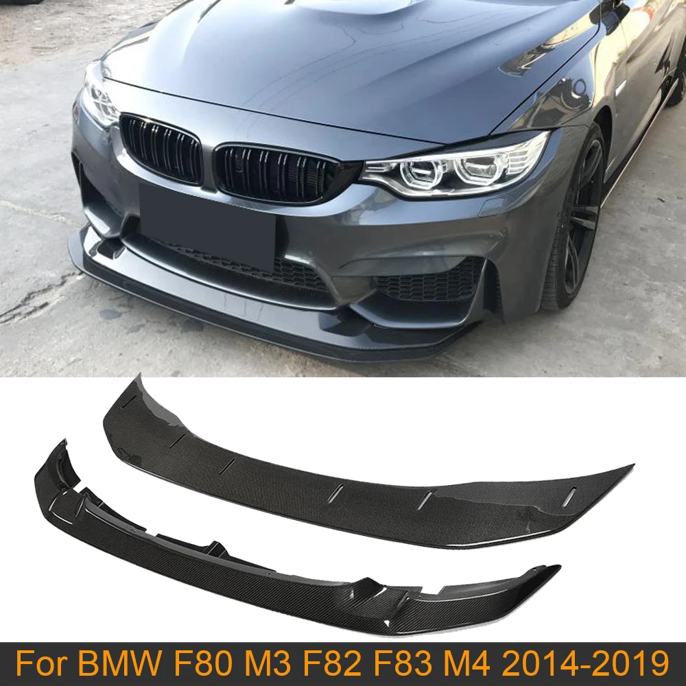 

2 шт., автомобильный передний бампер для BMW F80 M3 F82 F83 M4 2014 - 2019