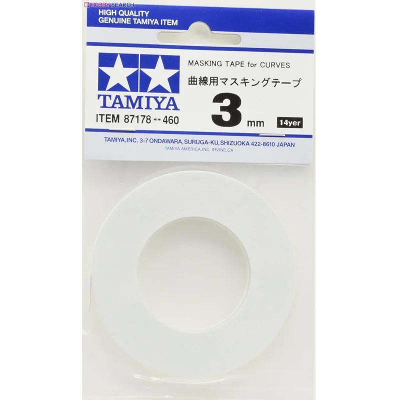 

Tamiya 87178 Masking Tape for Curves 3mm