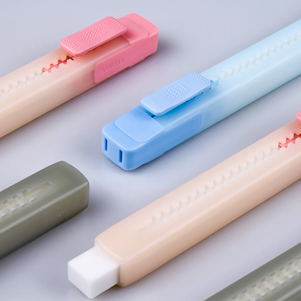 Японский ластик Sakura Push-pull обучающий рисовать с несколькими царапинами Не