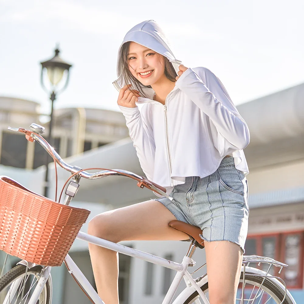 Солнцезащитный плащ OhSunny с защитой от УФ-излучения однотонный дышащий