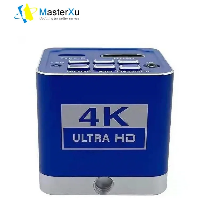 

Микроскоп MaterXu, камера 4K ULTRA HD C с креплением USB, адаптер подставки SANQTID B39, Тринокулярный CCD цифровой детектор, видео измерение