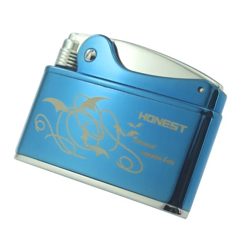 Креативная металлическая зажигалка в стиле ретро керосиновые зажигалки с