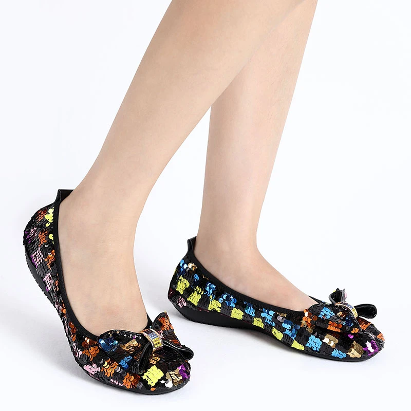 Wedding Party Flats to Match Dress 2022 New Designer Comfy Ballet Shoes Flats for Nurse Teacher Office Lady Comfortable Flats