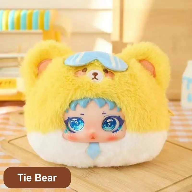 Маленький кошелек для монет кукла с головным убором забавный маленький брелок на