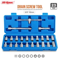 car oil drain pipe plug socket set oil pan screw sleeve wrench set 38 drive sliding t bar removal kit 121823pcsset