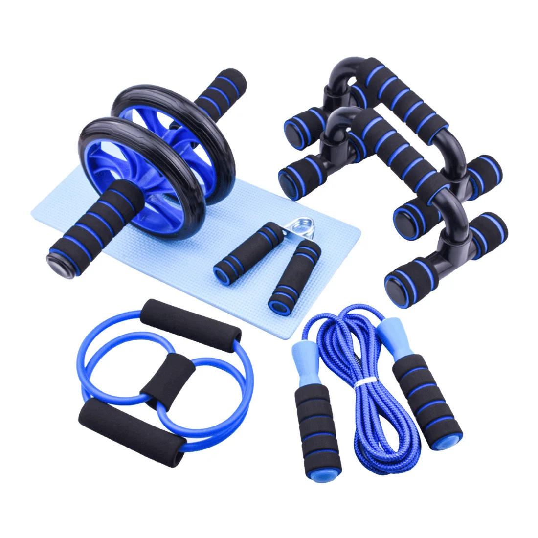 

Sports Goods Jump Rope Abdominal Pulley Combination Set Abdominal Equipment Household Men's Abdominal Muscle Equipment Fitness