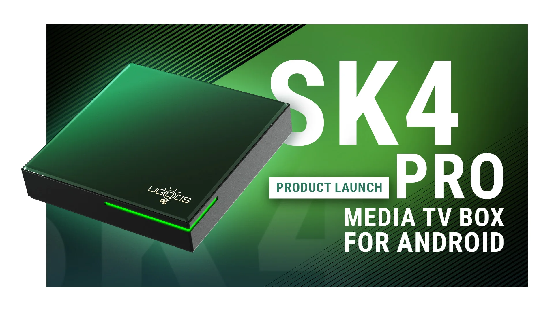 Фото Qriginal UGOOS SK4 Pro Android 14 Smart TV BOX Amlogic S905X5M-K BT5.4 LPDDR4 4G 64G AI-SR AV1 HDR SK4Pro ТВ-приставка Dolby №5