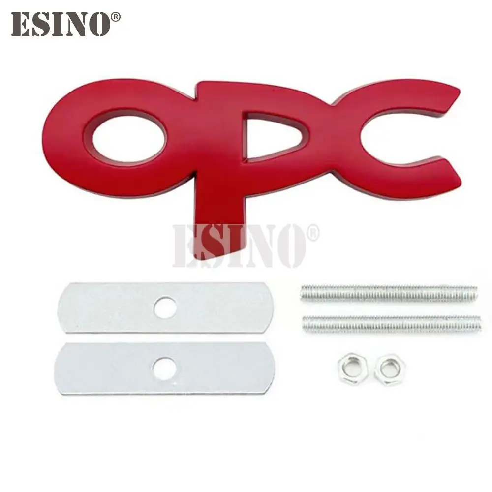 Автомобильный Стайлинг OPC линия 3D металлический цинковый сплав автомобильный значок кузов брызговик клейкая Эмблема для Opel Antara Astra Insignia Corsa Mokka Vectra