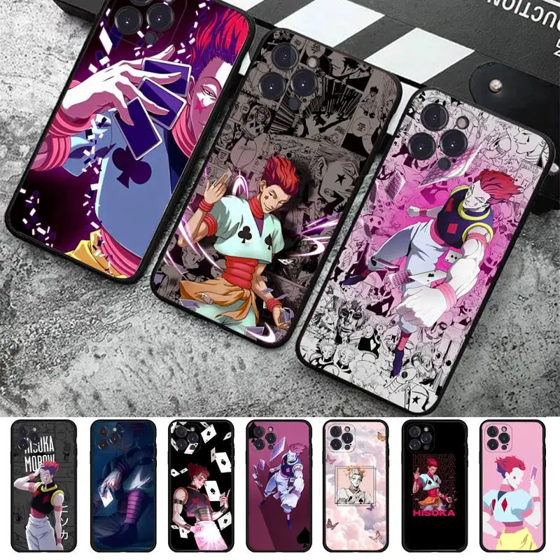 

Hisoka Anime Hunter X hunter anime Phone Case For iPhone 14 11 12 13 Mini Pro XS Max Cover 6 7 8 Plus X XR SE 2020 Funda Shell