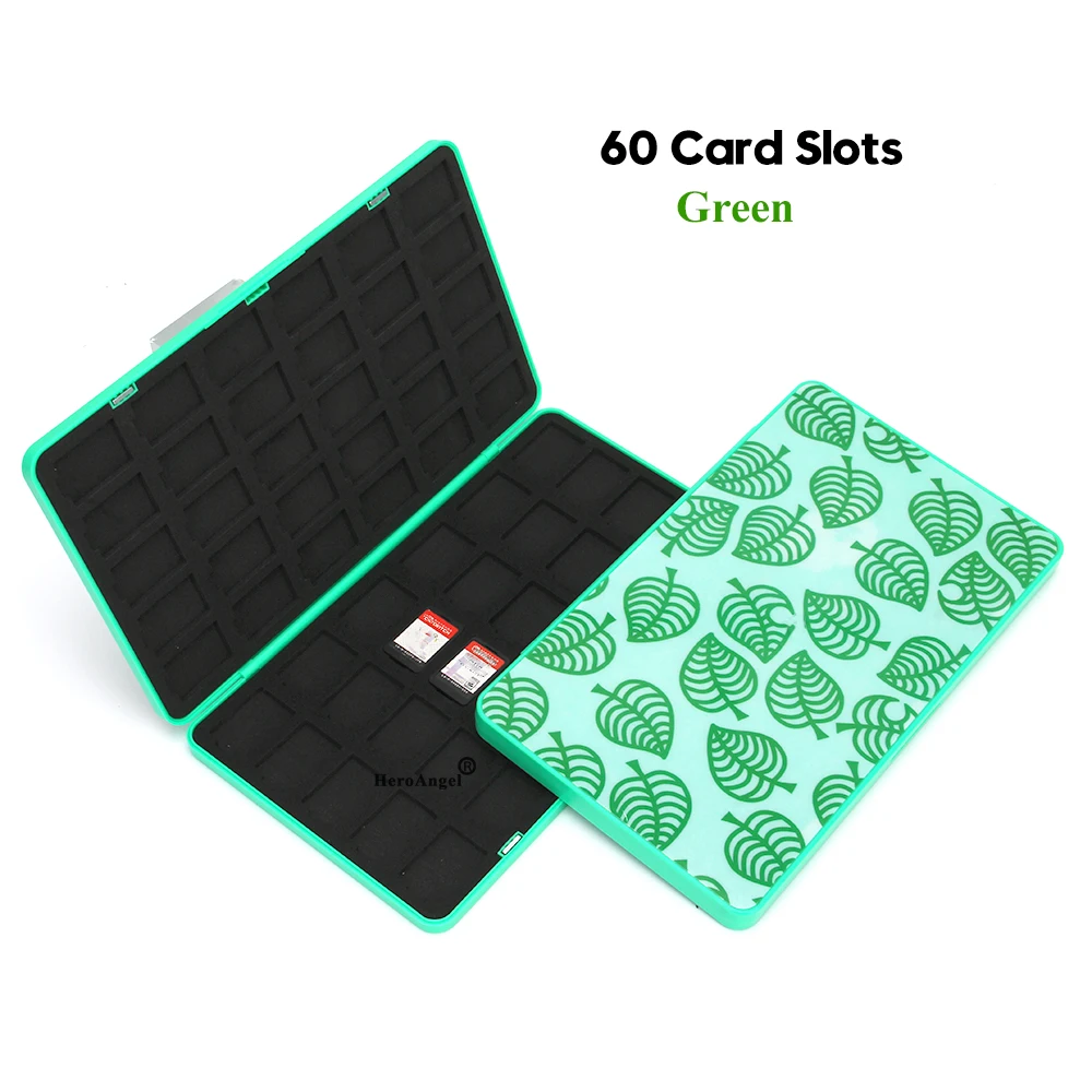 

60 in 1 for Nintendo Switch OLED Accessories Cute Game Card Case For Nintendo Switch Game Cards Shell Portable Storage Holder