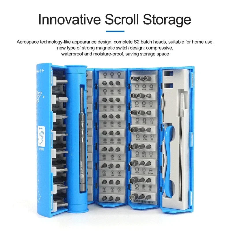 Набор прецизионных отверток 128 в 1 инструмент для ремонта компьютера