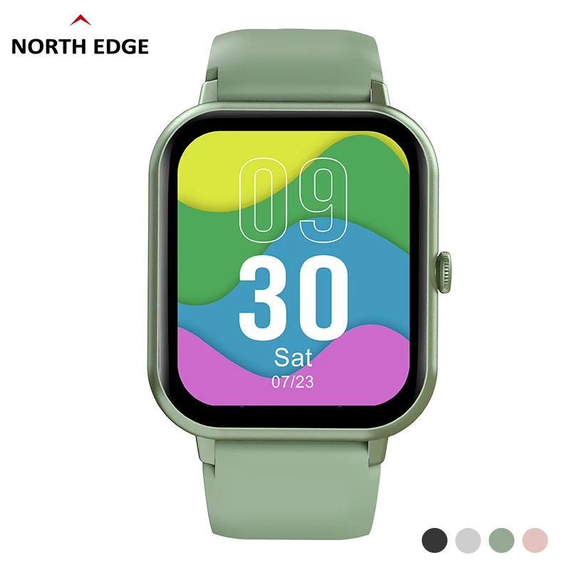 

Fashion NL54 Smart Watch 1.83 " Women Men Smartwatch 100+ Sports Modes Bluetooth Call Heart Rate Monitoring North Edge Mode NL54