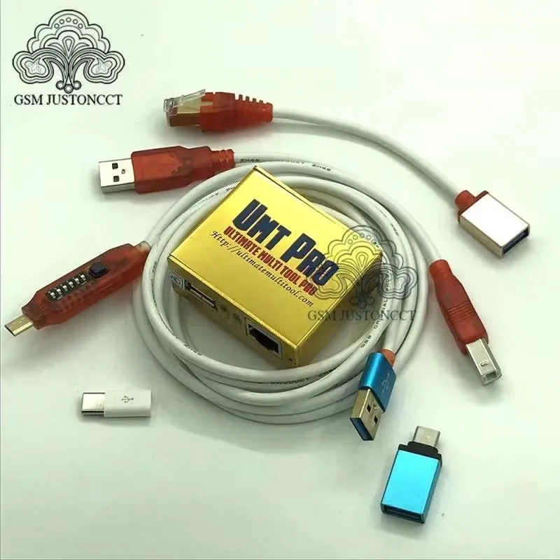 Новейшая коробка UMT Pro BOX + AVB 2 в 1 все кабели для багажника UMF