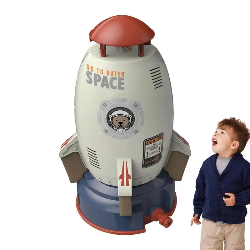 

Flying Sprinkler Toy Backyard Water Spray Sprinkler Flying Rocket Rotating Outdoor Water Spray Sprinkler For Kid Toddlers Splash