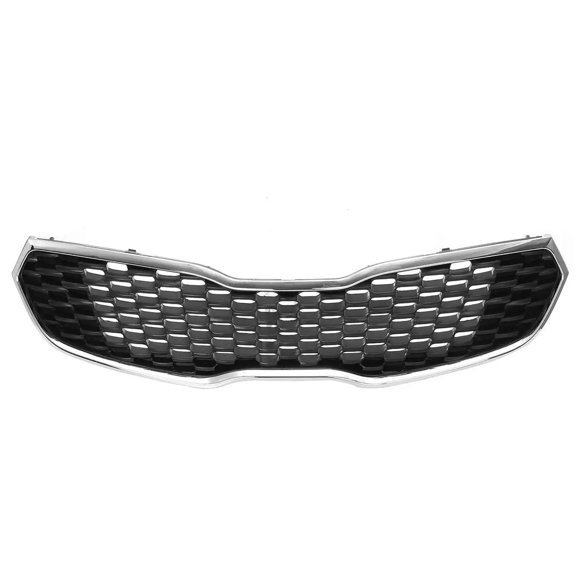 

New Car Front Bumper Upper Grill Grille Replacement For Kia Forte 2014-2016 Front Centre Radiator Grille Mesh Racing Grills