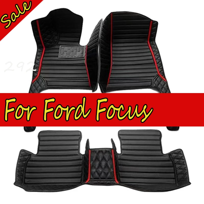 Автомобильные коврики для Ford Focus MK2.5 2006 2007 2008 2009 2010 2011 автомобильные подушечки ног