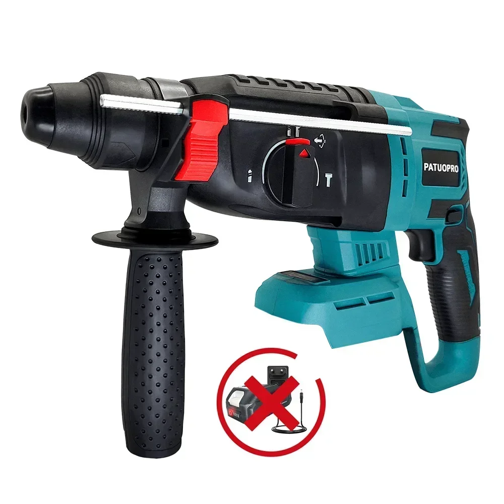 

PATUOPRO Бесщёточный перфоратор 26 мм для аккумулятора Makita 18 В