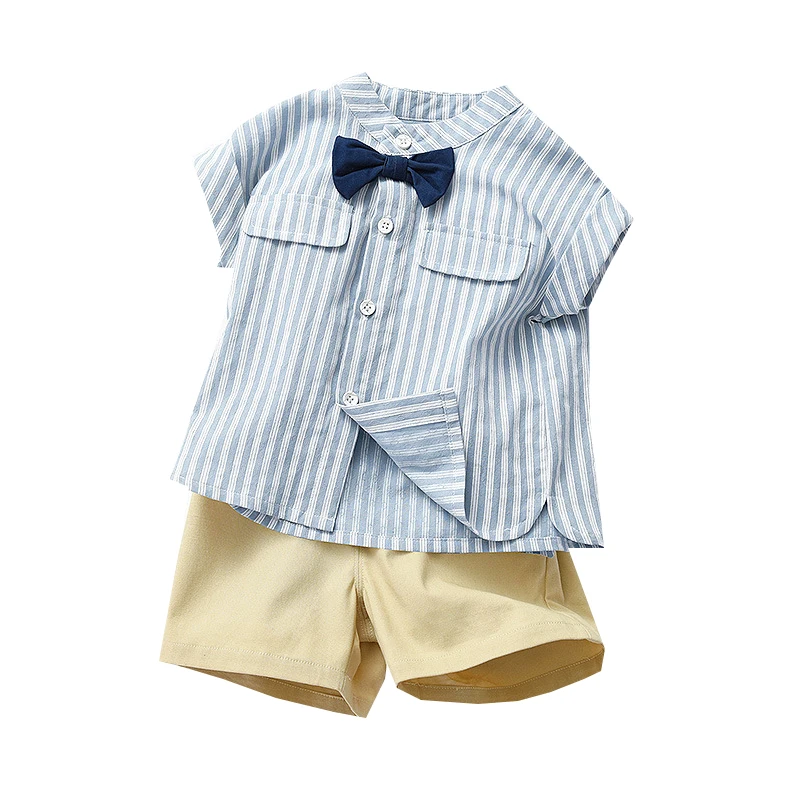 

3 шт., детский хлопковый костюм джентльмена без рукавов