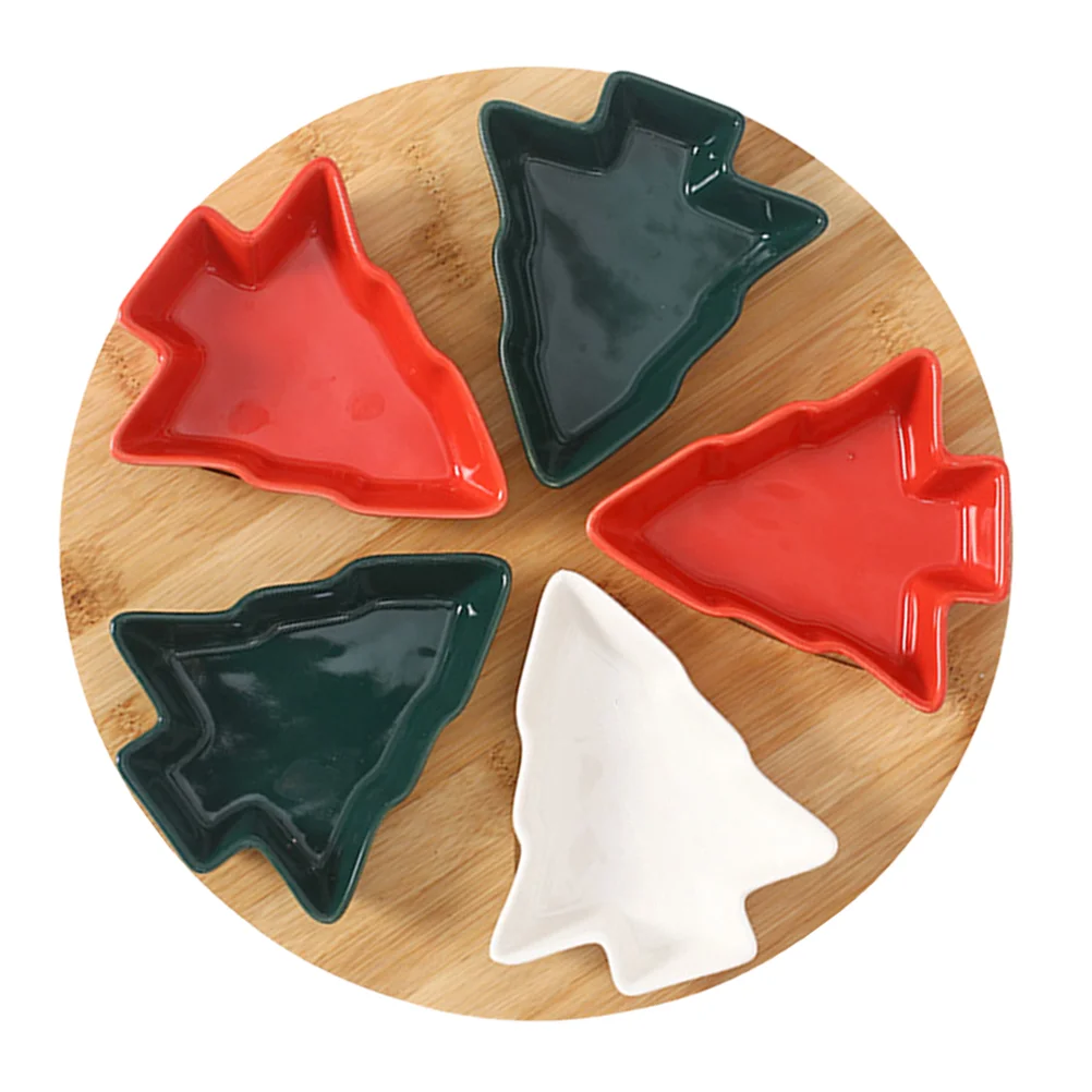 

1 Набор, поднос для сладостей в форме рождественской елки