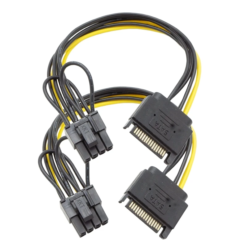 

Адаптер для видеокарты 7,87 дюйма, Sata, 15 контактов, 8 контактов