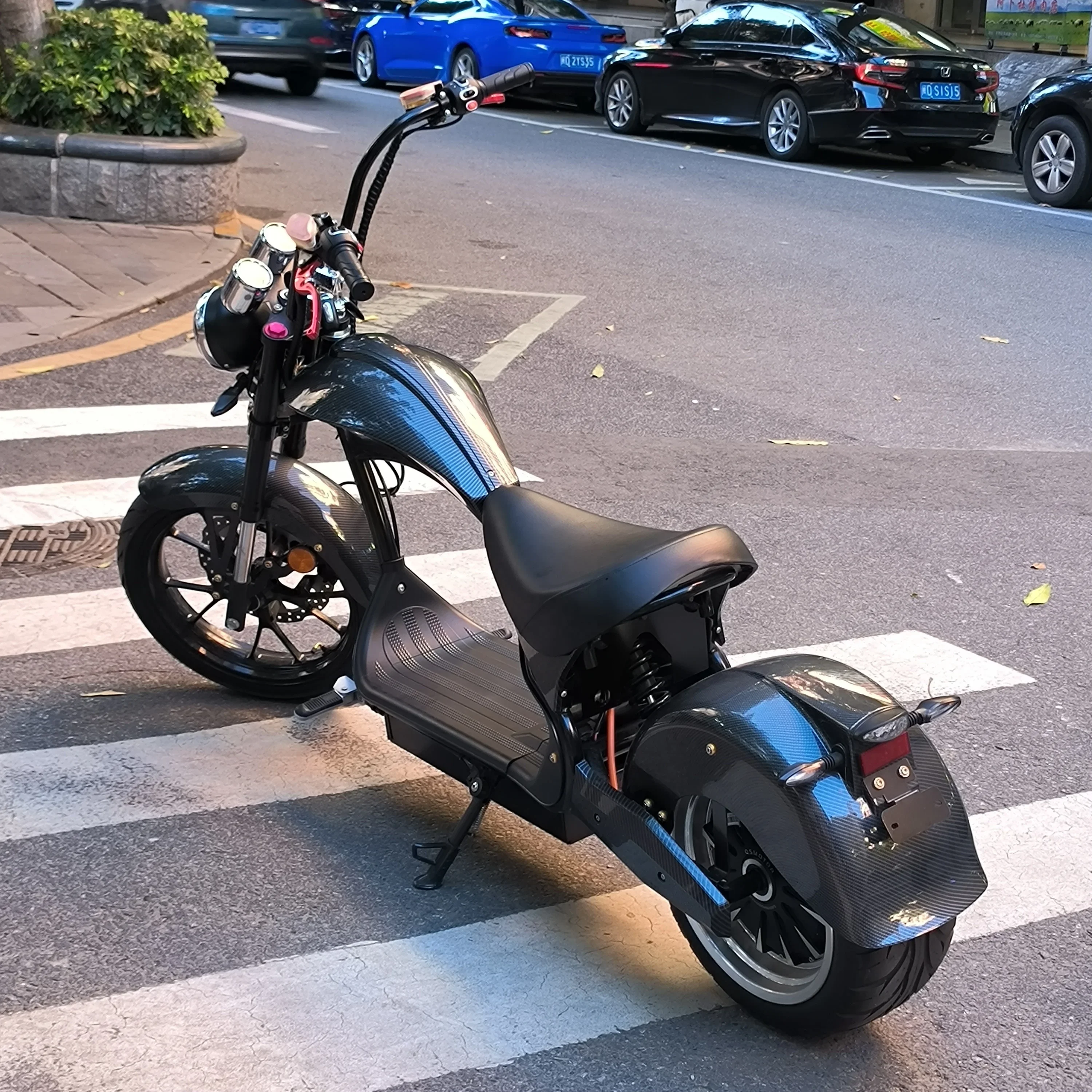 Электронный скутер Chopper EEC COC Fat Tire 4000 Вт 75 км/ч